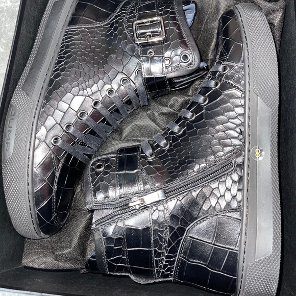 JUMP SULLIVAN CROCODILE HIGH-TOP SNEAKER - Picture 5 of 12